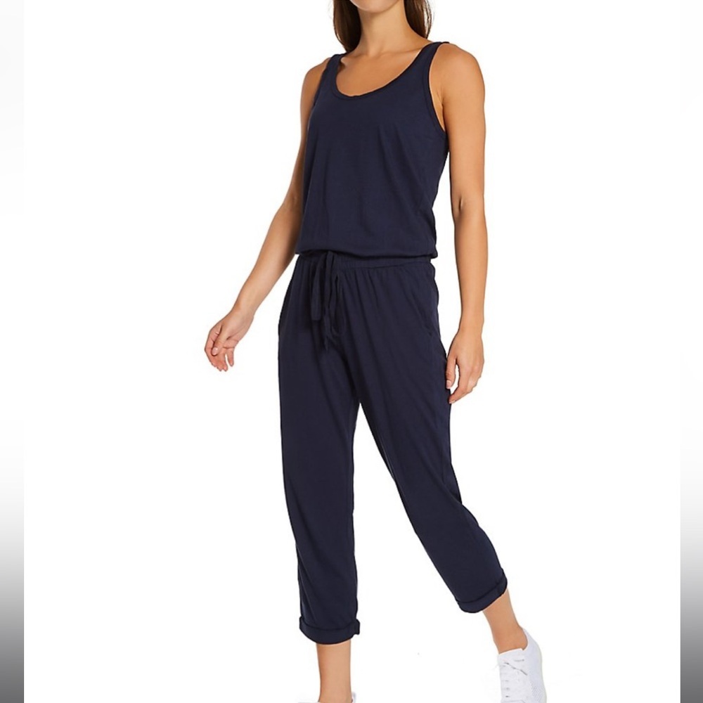 Michael Stars Theo Tank Jumpsuit Admiral | Navy Jumpsuit | NWT